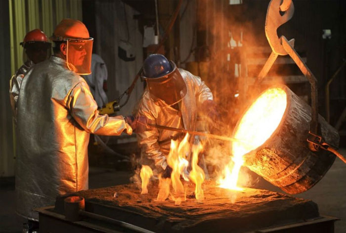 Métallurgie, normes d'équipement pour l'industrie métallurgique