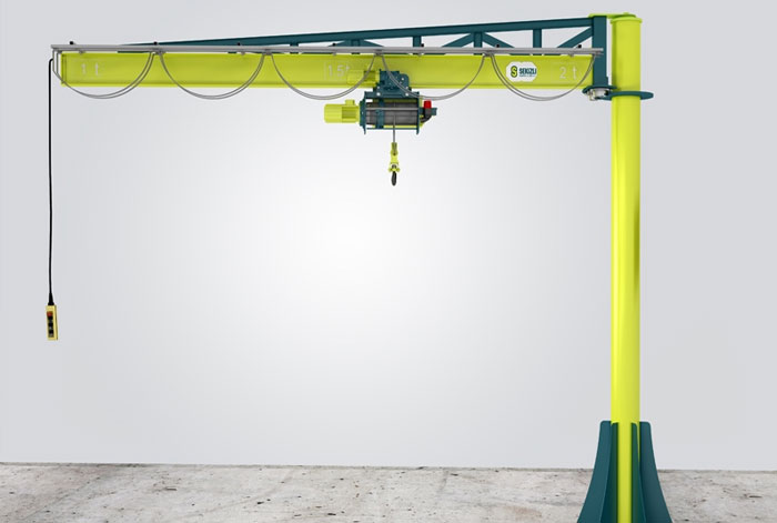 Jib Crane პერიოდული ინსპექცია და ინსპექცია