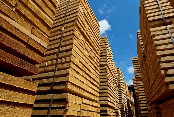 Технологии за дървесина, Полуобработени стандарти за дървен материал